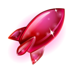 Sticker 🚀 Stellar Rocket