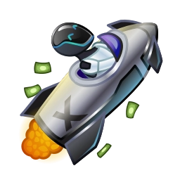 Sticker 🚀 Stellar Rocket