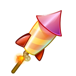 Sticker 🚀 Stellar Rocket