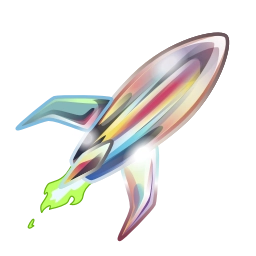 Sticker 🚀 Stellar Rocket