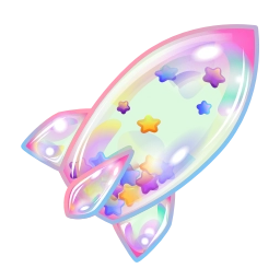 Sticker 🚀 Stellar Rocket