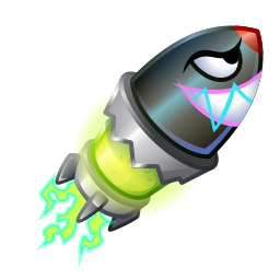 Sticker 🚀 Stellar Rocket