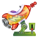 Video sticker 🚀 Stellar Rocket