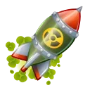 Video sticker 🚀 Stellar Rocket