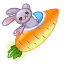 Video sticker 🚀 Stellar Rocket