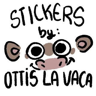 Telegram sticker 🐮 chibi calisto