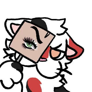 Video sticker 🤨 chibi calisto
