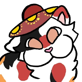 Telegram sticker 🤠 chibi calisto