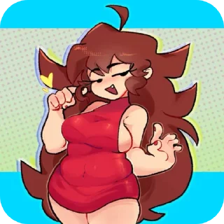 Telegram sticker 💪 Girlfriend by @nikadetki228