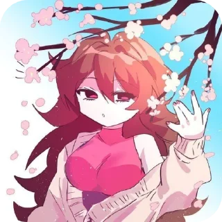 Sticker 👄 Girlfriend by @nikadetki228