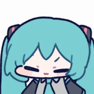 Video sticker ⭐ 밋다 미쿠콘3x