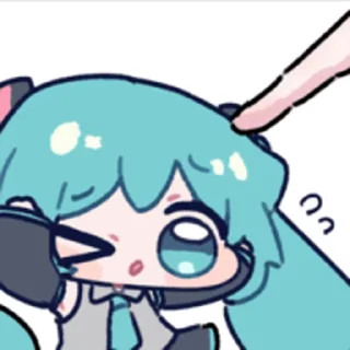 Video sticker ⭐ 밋다 미쿠콘3x