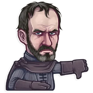Telegram sticker 👎 Game of Thrones