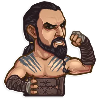 Telegram sticker 💪 Game of Thrones