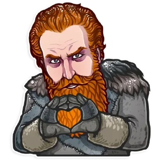 Telegram sticker 😘 Game of Thrones