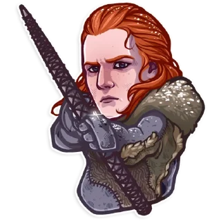 Telegram sticker 😡 Game of Thrones