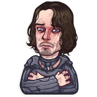 Telegram sticker 😭 Game of Thrones