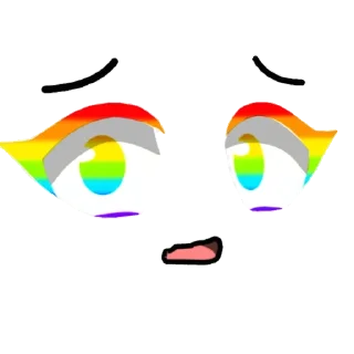 Telegram sticker 🏳️‍🌈 Пятачкі і гача ліца @lapkaspatachkami