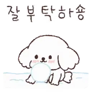 Telegram sticker ⭐ 세숑 잘 부탁하숑! @moe_sticker_bot