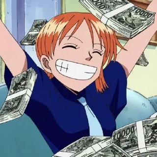 Telegram sticker 🤑 One piece ¦ @figurinhasWa