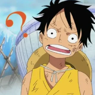 Video sticker 🤨 One piece ¦ @figurinhasWa