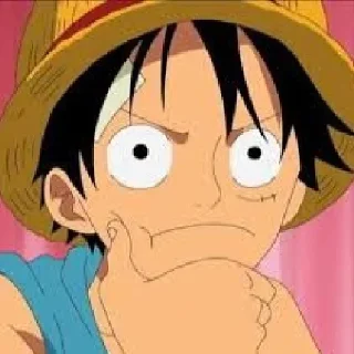 Video sticker 🤔 One piece ¦ @figurinhasWa