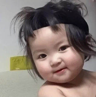 Sticker 🙂 Cute baby
