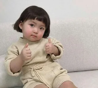 Video sticker 👍 Cute baby