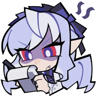 Telegram sticker 💜 ᴠɪᴠɪᴀɴ. @Tavern_Moth