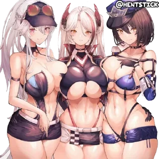 Telegram sticker 🥰 uni-hentai @hentstick
