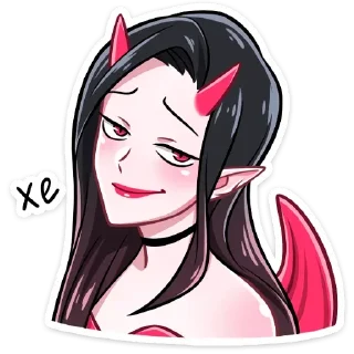 Telegram sticker 😏 Дьяволица (@TgSticker)