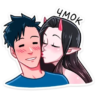 Telegram sticker 💋 Дьяволица (@TgSticker)