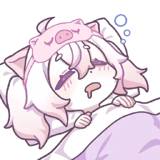 Telegram sticker 😴 akane_iwawwa