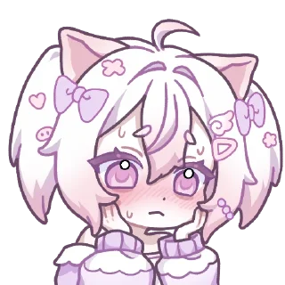 Telegram sticker 🫣 akane_iwawwa