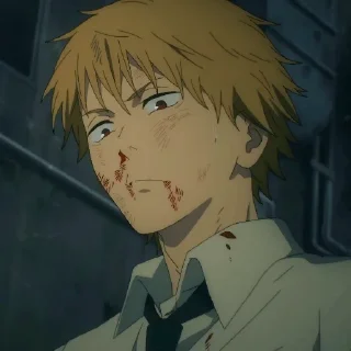 Telegram sticker 🌷 "Denji - Chainsaw Man" @siwsam