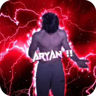 Telegram sticker 🎤 ARYAN 🔥💀