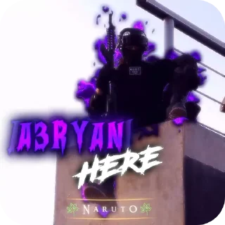 Telegram sticker 🎤 ARYAN 🔥💀
