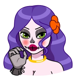 Telegram sticker 🔥 Vera Calavera