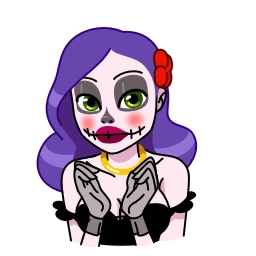 Telegram sticker 🤷‍♀️ Vera Calavera
