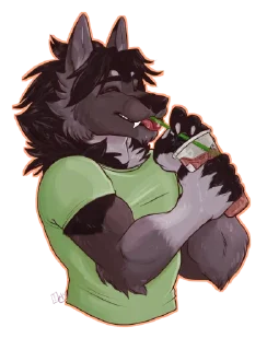 Telegram sticker 🥤 WolfBoy's Random Pack of Awesome