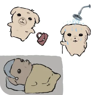 Телеграм стикер 🧸 kkaedeuki깨득이(인스타그램)