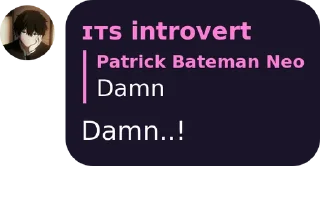 Sticker 💀 ɪᴛs introvert's