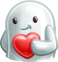 Telegram sticker ❤ Ничоси