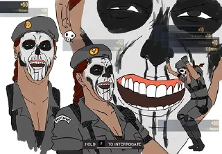 Telegram sticker 😃 Rainbow six