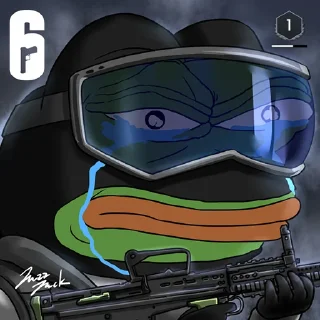Telegram sticker 😢 Rainbow six