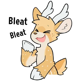 Sticker 🔊 Aspen the Deer