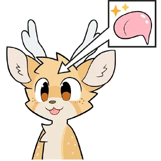 Video sticker 🧠 Aspen the Deer