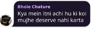 Video sticker 🌟 Bhole Chature :: @fStikBot