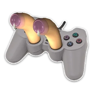 Telegram sticker 🎮 Gay