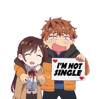Telegram sticker 👥 RENT A GIRLFRIEND @STIKERFORALL